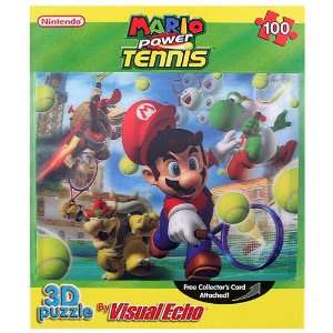    Nintendo Super Mario   Mario Power Tennis 3D Puzzle: Toys & Games