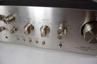 Vintage ONKYO A 7 A7 Integrated Stereo Amplifier Amp WORKS  