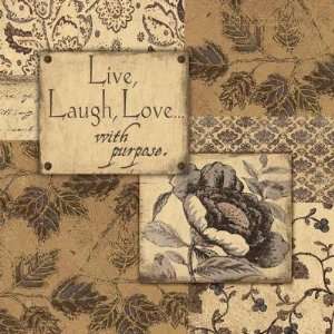  Jo Moulton   Live, Laugh, Love Canvas