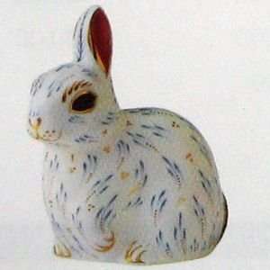  Royal Crown Derby Paperweights Collection Snowy Rabbit 4 