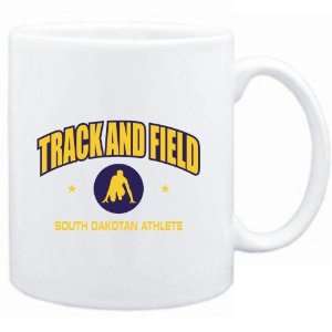  Mug White  Track & Field   South Dakotan Athlete  Usa 