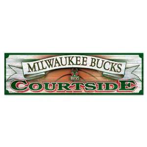  Milwaukee Bucks 9x30 Wood Sign