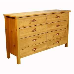   Low Boy Beadboard Chest Nouvelle in Pine 