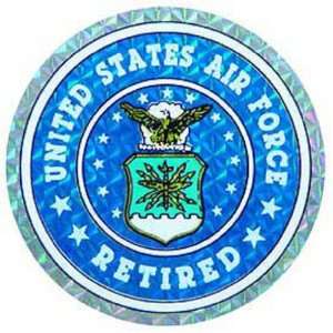  United States Air Force Retired Sticker Automotive