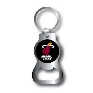  Miami Heat Aminco Bottle Opener Keychain: Sports 