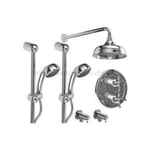 Riobel Â½ Thermostatic/pressure balance system with 2 hand shower 