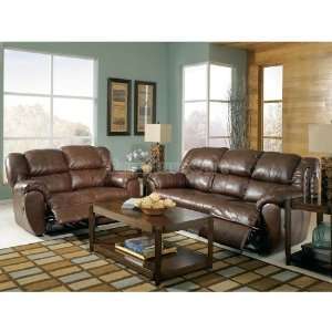  Ashley Furniture Sonoma   Saddle Reclining Living Room Set 