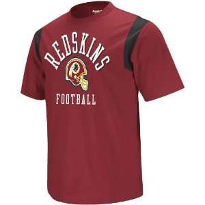  Reebok Washington Redskins Gridiron Crew T Shirt: Sports 