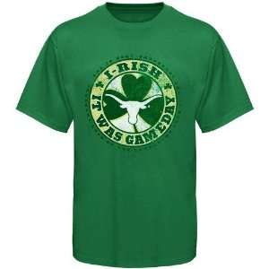  Texas Longhorns Kelly Green I rish Gameday T shirt