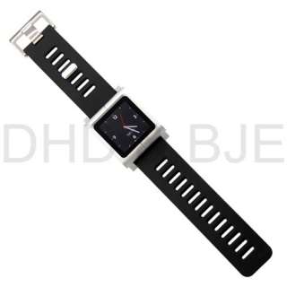   Aluminum bracelet watch band Wrist band for iPod nano 6 Cover Case