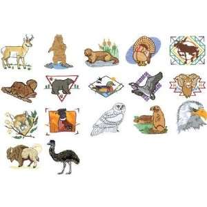  Fur and Feathers Dakota Collectibles Embroidery Designs on 