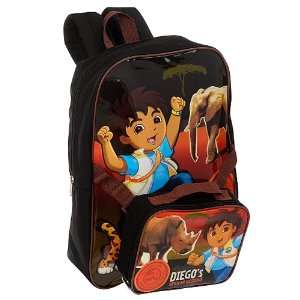  Nick Jr. Diegos African Reserve Backpack with Lunch Kit 