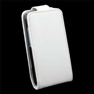   White Flip PU Leather Case Cover For HTC Salsa G15 C510: Electronics