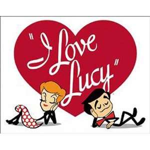  I Love Lucy Opening Logo TV Retro Vintage Tin Sign: Home 