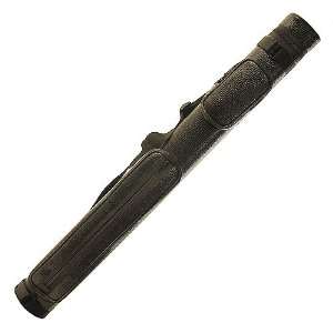   Black Square Alligator Style Cue Case with 2 Butt / 2 Shaft Capability