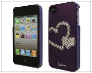   Plating Hard Back Case Cover f iphone 4 4s Heart DX PR  