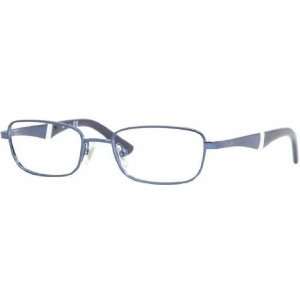  Ray Ban Junior RY1026 4000 Eyeglasses Dark Blue Demo Lens Frame 