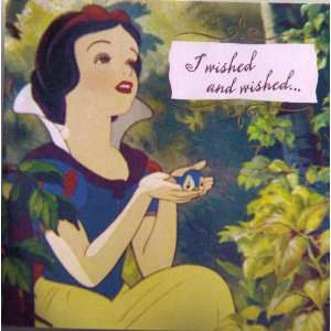  Hallmark SNG3436 Snow White I Wished and Wished Plays Some 