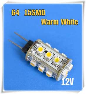 G4 JC Base 12V 15SMD LED Landscaping Light Bulb  