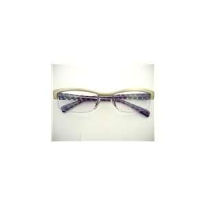 com New Alain Mikli AL 666, AL0666 11 Purple Semi rimless eyeglasses 