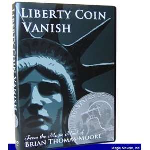    Liberty Coin Vanish DVD, with Brian Thomas Moore Toys & Games