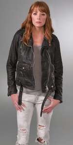 Golden Goose Classic Leather Motorcycle Jacket  