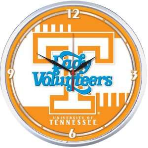  BSS   Tennessee Volunteers NCAA Round Wall Clock 
