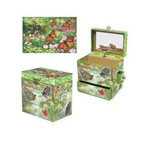  butterfly music box