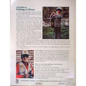 A Guide to Fishing in Texas (9780884152859) Gene Kirkley 