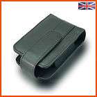 C06 Black leather camera bag case Olympus D 700 Stylus 7030 Stylus 