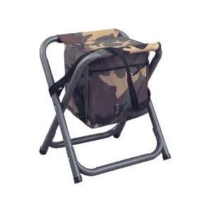  Deluxe Camouflage Folding Stool with Pouch Sports 