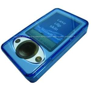   Zune 30GB Crystal Case w/ Kickstand, Neckstrap, and Belt Clip   Blue