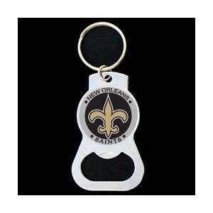  NFL Bottle Opener Key Ring   New Orleans Saints: Sports 