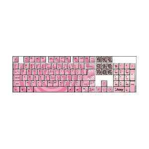  Funky Rico Designer Computer Keyboard Stickers Pink; 2 