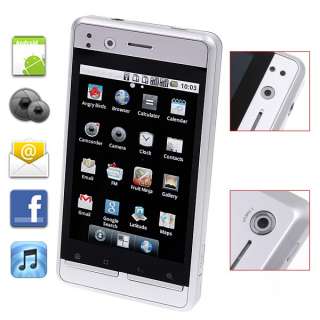 3G WCDMA Android 2.2 3.5 Capacitive Cell Phone GPS WiFi Dual Camera 