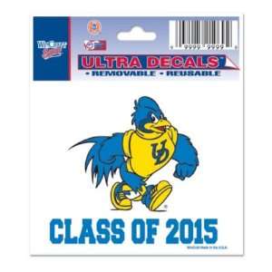  DELAWARE FIGHTING HENS 3X4 ULTRA DECAL WINDOW CLING 