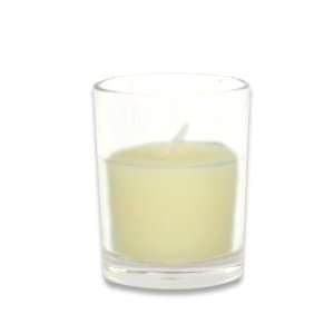 Ivory Round Glass Votive Candles (96pcs/Case) Bulk:  Home 