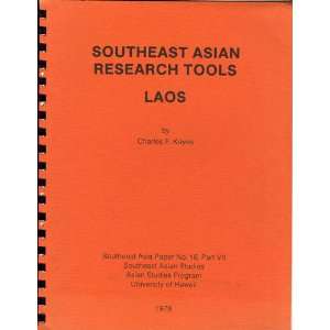  Southeast Asian Research Tools: Laos (Southeast Asia Paper 