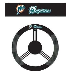  MIAMI DOLPHINS Steering Wheel Covers: Home Improvement