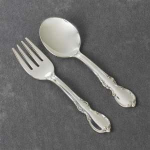  Reflection by 1847 Rogers, Silverplate Baby Spoon & Fork 