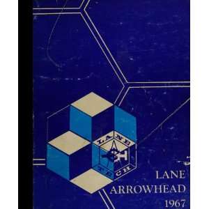  (Black & White Reprint) 1967 Yearbook: Lane Technical High School 