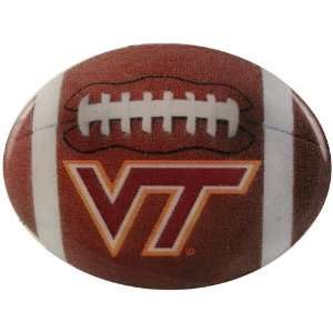   : NCAA Virginia Tech Hokies Double Back Football Pin: Home & Kitchen