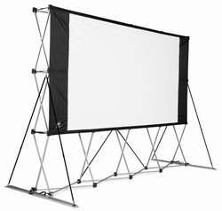OUTDOOR BACKYARD DRIVE IN MOVIE PROJECTION SCREEN LARGE  