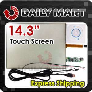 14.3 inch USB Panel Kit Set Add Touch Screen Function  