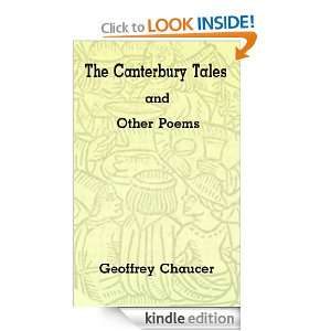 The Canterbury Tales and Other Poems Geoffrey Chaucer  