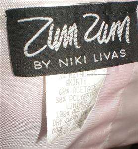 ZUM ZUM 2PC PINK FORMAL/PAGEANT/GOWN HALTER DRESS 11/12  