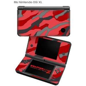 Nintendo DSi XL Skin   Camouflage Red by WraptorSkinz