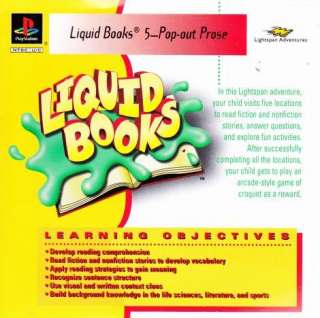   Pop out Prose PLAYSTATION PS1 PS2 develop reading comprehension  