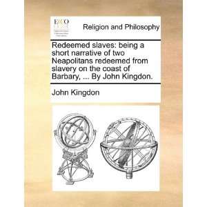   of Barbary,  By John Kingdon. (9781140722229) John Kingdon Books