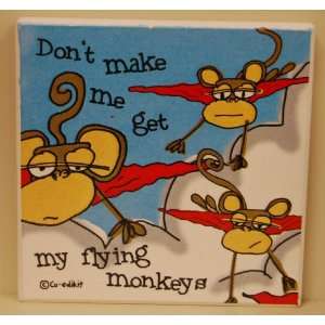 Highland Graphics Flying Monkey Coaster:  Kitchen & Dining